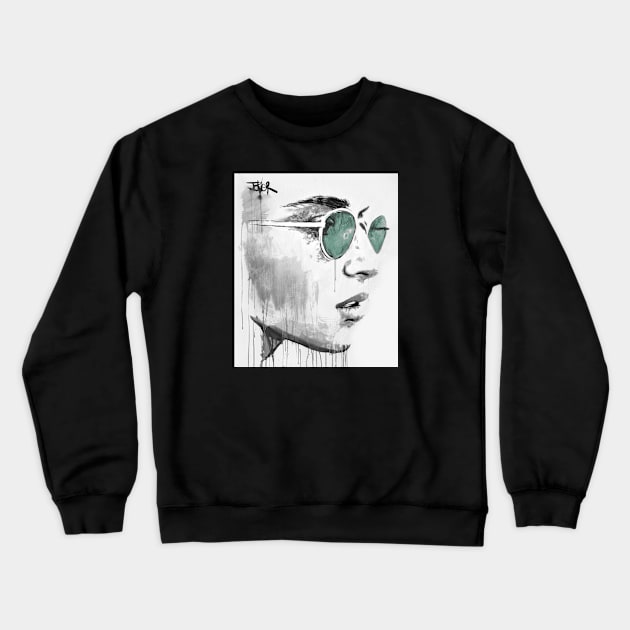 Anytime at all Crewneck Sweatshirt by Loui Jover 